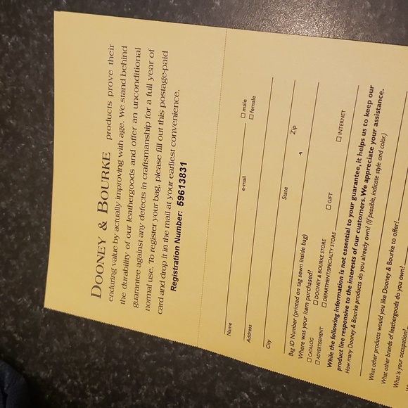 Brand new with tags Dooney Burke canvas logo tote bag NWT - Picture 14 of 17